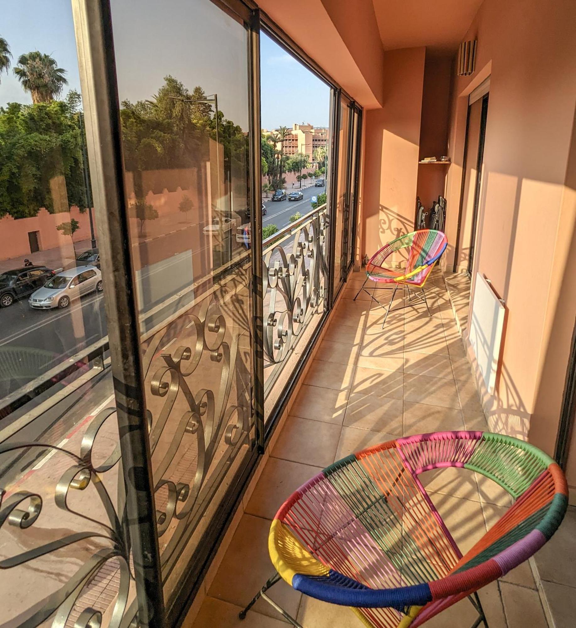 Apartement Panoramic View Majorelle Garden With Pool Marrakesh Exterior photo