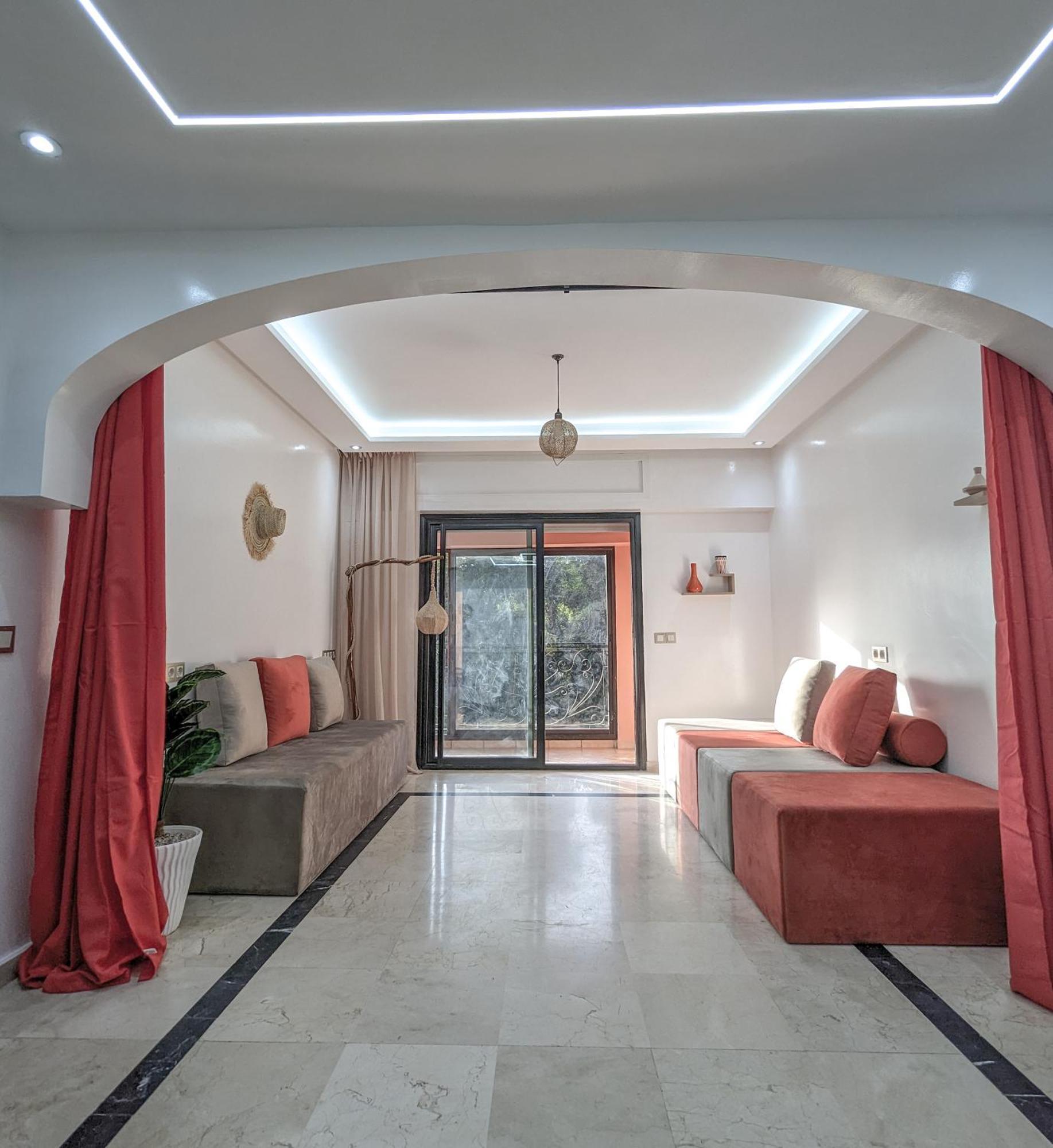 Apartement Panoramic View Majorelle Garden With Pool Marrakesh Exterior photo